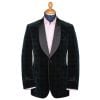 Black Watch Velvet Tartan Smoking Jacket