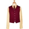 Wine Merino Waistcoat