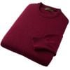 Bordeaux Lambswool Crewneck  Jumper