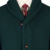 Tartan Green 4 Ply Lambswool Cardigan