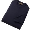 Navy Extrafine Merino Crew Neck Jumper