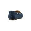 Blue Suede Deck Loafers
