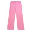 Pale Pink Macana Wide Panel Jeans
