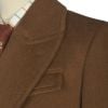 Chestnut Double Breasted Polo Coat 