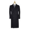 Navy Double Breasted Polo Coat 
