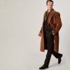Chestnut Double Breasted Polo Coat 