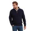 Schöffel Navy Calton Cable ¼ Zip Jumper