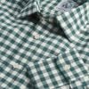Green Gingham Brushed Shirt