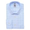 Blue Blakeney Linen Gingham Shirt