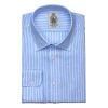 Sky Blue Caister Stripe Linen Shirt