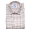 Navy & Tan Richard Check Shirt