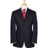 Navy 12oz Three Button Flannel Suit