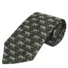 Olive Silent Pointer Silk Tie