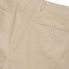 Cream Zip Fly Chino