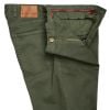 Olive Green James Cotton Twill Jeans