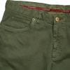 Olive Green James Cotton Twill Jeans