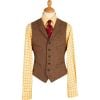 Brown Hunting Tweed Waistcoat