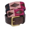 Red Argentinian Polo Belt