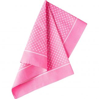 Cordings Pink Spotty Cotton Bandana  Main Image