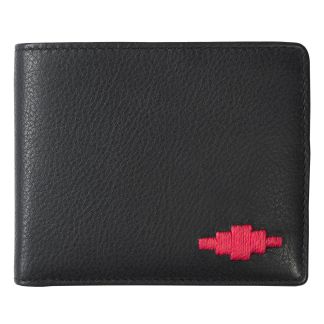 Cordings Black Leather Bi Fold Coin Wallet Main Image