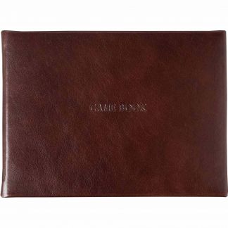 Cordings Small Leather Full Bound Game Book Main Image