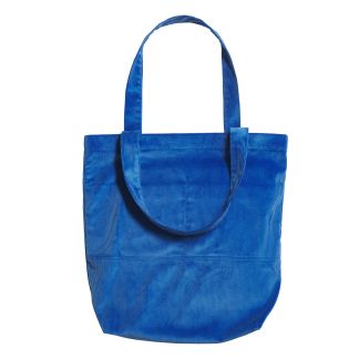 Cordings Royal Blue Corduroy Shopper Bag Dif ferent Angle 1