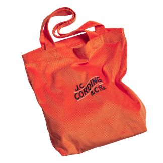 Cordings Orange Corduroy Shopper Bag Main Image