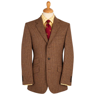 Cordings Brown Hunting Tweed Jacket Main Image