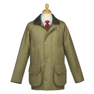 Cordings House Check Tweed Field Coat Main Image