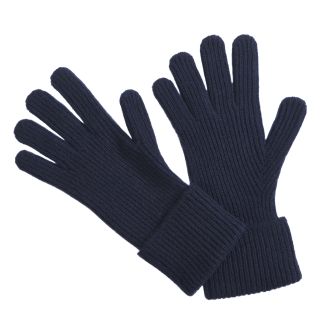 Cordings Navy Cashmere Turnback Gloves Dif ferent Angle 1