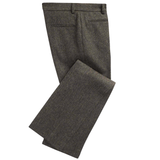 Cordings Green Wetherby Tweed Pencil Trouser Main Image