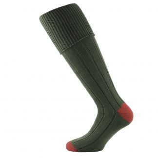 Cordings Olive Wallop Shooting Stocking Main Image