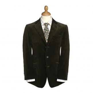 Cordings Olive York Corduroy Jacket  Main Image