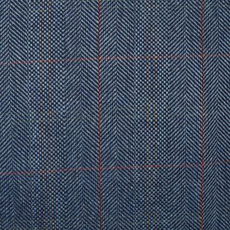 Cordings Blue Lavenham Silk Jacket Different Angle 1