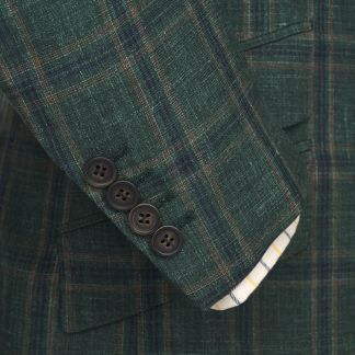 Cordings Green Wilton Check Jacket Dif ferent Angle 1