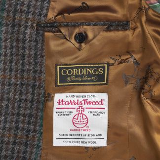 Cordings Grey Jura Harris Tweed Jacket Dif ferent Angle 1