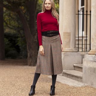 Cordings Wincanton Tweed Culottes Different Angle 1