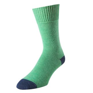 Cordings Ladies Green Alpaca Socks Main Image
