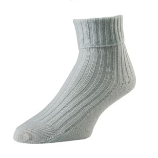 Cordings Blue Wool & Cashmere Ankle Socks Main Image