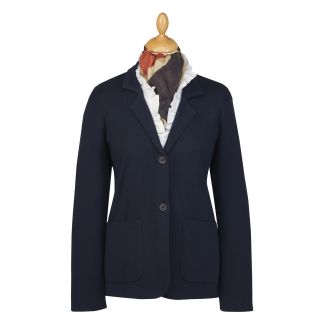 Cordings Navy Cotton Casual Blazer  Dif ferent Angle 1