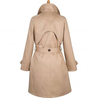 Cordings Light Tan Ladies Trench Coat Different Angle 1