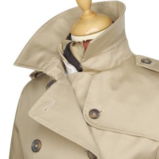 Cordings Beige Classic Belted Trench Coat Dif ferent Angle 1