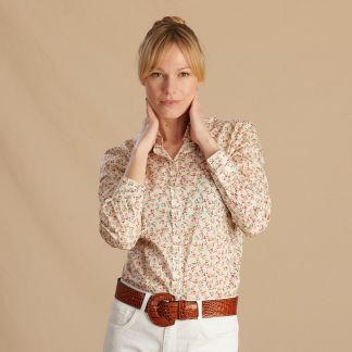 Cordings Raining Rosebuds Shirt Made with Tana Lawn™ Dif ferent Angle 1