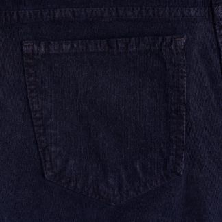 Cordings Navy Babycord Slim Jeans Different Angle 1