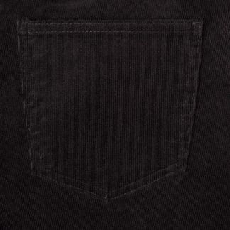 Cordings Black Classic Needlecord Jeans Different Angle 1