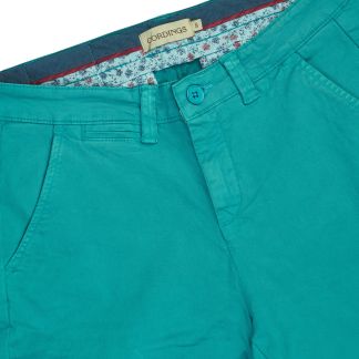 Cordings Turquoise Cotton Stretch Chinos Dif ferent Angle 1