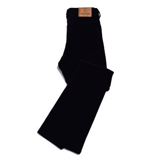 Cordings Black Straight Leg Velvet Jeans Main Image
