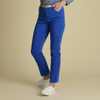 Cordings Blue Cotton Stretch Lily Jeans Main Image
