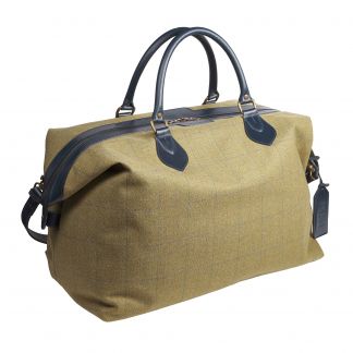 Cordings House Check Tweed Large Holdall Bag Main Image