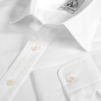 Cordings White Classic Oxford Shirt  Main Image